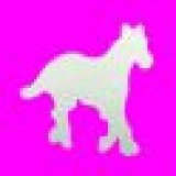 EFCO Pferd, pink, 32 mm