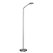 Produktbild Lampenwelt LED Stehlampe 'Friedarika' (Modern) in Alu u.a. für Wohnzimmer & Esszimmer (1 flammig, A+, inkl. Leuchtmittel) - LED-Stehleuchte, Floor Lamp, Standleuchte, Wohnzimmerlampe