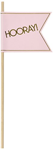 Ginger Ray in Pastelltönen Rosa und Gold Vereitelte Hochzeit Flags / Zauberstäbe Konfetti Alternative - In Pastellfarben Perfektion