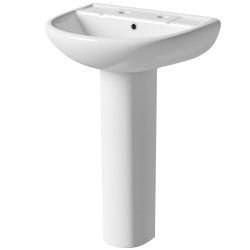 Preisvergleich Produktbild SupaPlumb Becken und PED in a Box 2 Loch