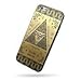 Produktbild Legend of Zelda Kingdom of Hyrule Crest Letterpress Gold for iPhone 5c Black case