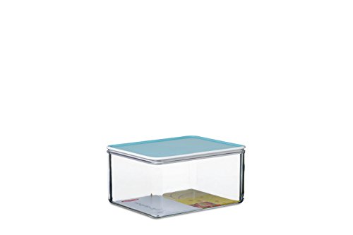 Rosti Mepal 104664017100 Modul 169 Box Kühlschrank Käsemesser San azurblau 19 x 15,5 x 9,8 cm