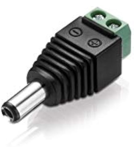 2/5 Uds 5,5x2,1 A 6,3x3,0mm Conector De Alimentación CC