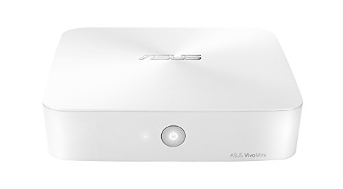 ASUS VivoMini UN62-W-P158Z Mini-PC (Intel Core i5-4210U, 1,7GHz, 8GB RAM, 128GB SSD, WIFI AC, Bluectooth 4.0, VESA, Win 10) weiß