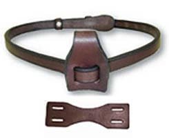 Morris-And-Nolan-High-Quality-Leather-Flash-Converter-Adaptor-Strap-For-Bridle-In-Havana-brown