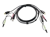 Preisvergleich Produktbild Aten 2L-7D02UH Kabel (USB, HDMI) 1,8m