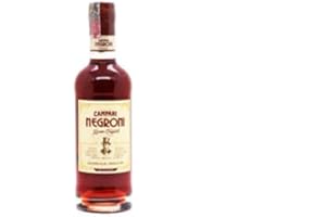 Campari Negroni 50 cl, 26% ABV - Ready to Drink Italian Cocktail