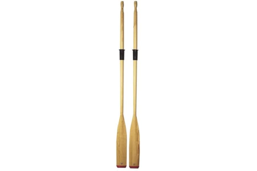 Lahna 2.10m Seagrade Wooden Oars With PVC Collars - Pair
