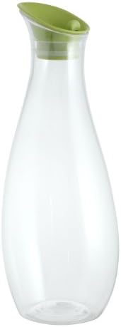 Idelice AR595857A Transparent Acrylic Carafe/Green 1.5 L