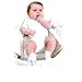 bio logika Baby Boys' Sleepsuit White white One Size -  White - One size