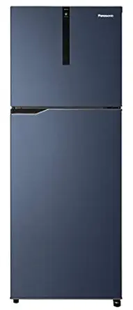 Panasonic Econavi 307 L 3 Star 6-Stage Inverter Frost-Free Double Door Refrigerator (NR-BG313VDA3, Deep Ocean Blue, Powered by Artificial Intelligence)