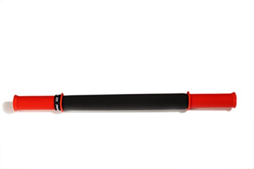 Perform Better Erwachsene Tiger Tail Stab, Schwarz/Orange, 46 cm - 2