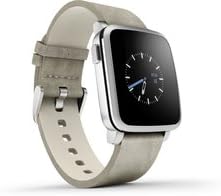 Pebble Time Steel Smartwatch - Silver