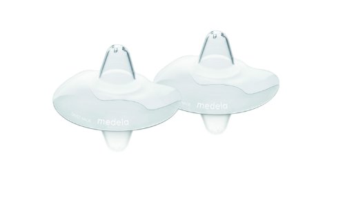 Medela 24 mm Contact Nipple Shields with Case (Large)