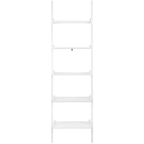 Hartleys – Leiterregal mit 5 Böden – weiß - 6