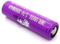 1 x IMREN IMR18650 3000mAh 40a 3.7V Li-ion rechargeable flat top battery