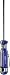 Produktbild Aufgabe Tools t50401 1/8 Zoll Elite Acetat Hard Grip Schlitz-Schraubendreher mit Pocket Clip, 3 Zoll