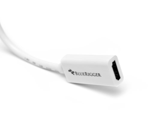 BlueRigger Premium Mini-Displayport für HDMI Male to Female-Adapter-Kabel (15cm) – Für Unibody, MacBook Pro/Air – mit Audio - 8