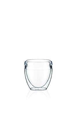 Bodum - 11848-10SA - PAVINA OUTDOOR - Set 2 Gobelets Double Paroi Plastique, SAN - 0.25 l