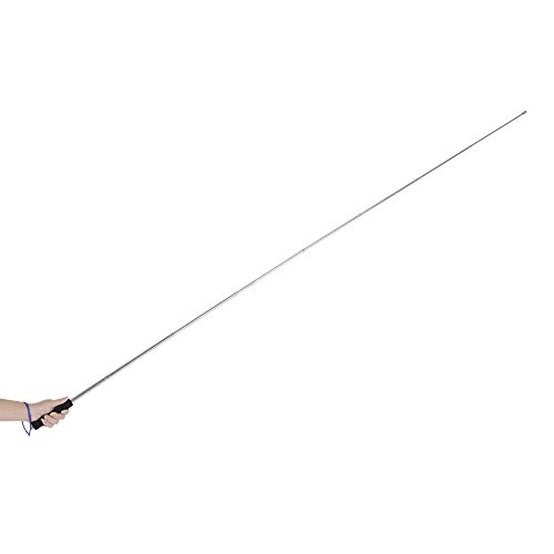 Anself Teleskop Hand-Fahnenmast Flaggenmast aus Edelstahl bis zu 2 Meter - 5