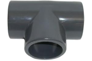 PISCINEO Té à Coller PVC Pression diam. 50