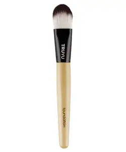Qvs Plastic Foundation Brush, Multicolor