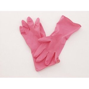 Marigold Medium Pink Cumfies Gloves (Pack of 12)