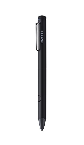 Wacom Bamboo Fineline Smart Stylus (3. Generation) in Schwarz / Aktiver Touch Pen für Apple iOS Touchscreen-Eingabegeräte wie iPhone oder iPad