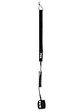 One Size FCS Adjustable Race Leash Black One Size by FCS