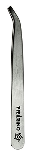 Pfeilring Stainless Steel Inox Charcoal Angled Tweezer