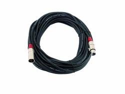 Preisvergleich Produktbild Omnitronic XLR Kabel 3pol 30m schwarz / rot