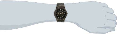 Kenneth Cole New York Men's KC9227 Dress Sport Triple Black Dial Chronograph Link Bracelet Watch