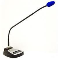 SpeechWareUSB 6-in-1 TableMike Professional Desktop Microphone for PC with Foot Pedal Bundle