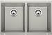 Produktbild Blanco – Küchenspülbecken, Subline 350/350-u Perlgrau v/a