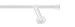 Produktbild Sento 1-läufig Gardinenstangen Vorhangstangen Satz 19mm Metall Weiss Zoya 280 cm (2x140cm)