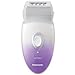 Panasonic® Women's Ladies Wet and Dry Cordless Epilator & Electric Shaver Hair Remover - Foam Epilation In the Bath and Shower