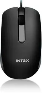 Intex ECO-7 Wired USB Optical Mouse Wired Optical Mouse (USB 2.0, Black)