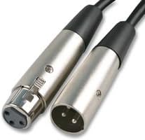 AptiiXLR FEMALE TO MALE LEAD microphone mic patch cable 3m
