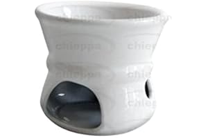 PRGN FORNELLINO BAGNA CAUDA Bianco 130ML CM 12 in Porcellana