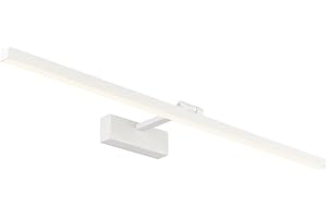 Klighten Lámpara LED de Espejo 24W 1170LM Lámpara de espejo Aplique 80cm 3000K Blanco cálido para Espejo Muebles de Maquillaje Aparato Montado en la Pared