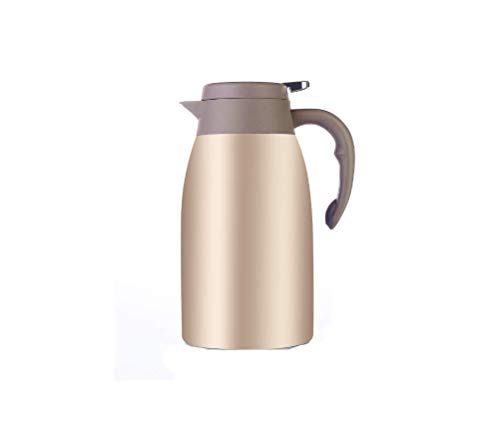 AA-SS Carafes  caf Thermique  Vide  Double paroi  Aspiration sous Vide en Acier Inoxydable 18/8