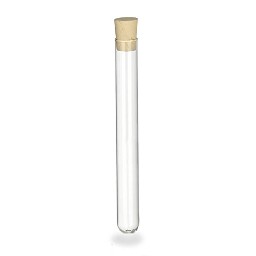 100 x Reagenzgläser aus Laborglas mit Natur-Korken | Starkwandig ✓ (160 x Ø 16mm) - 3