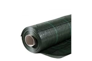 ITALFROM - Telo Pacciamatura Verde H 5,25 Fino a 100 Metri, Rotolo Pacciamatura Agricolo Antigrandine per Orto, Telo Anti Erbacce, Telo Proteggi Piante Inverno in Polipropilene Antistrappo (1 MT)