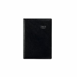 Download Zettler Agenda A4 1 jour par page avec calendrier 2015 En cuir Noir 21 x 29,5 cm
