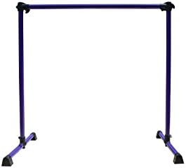 Fonder Single Ballet Barre Bar Adjustable Purplre Dance 4FT Stretch Bar Train Exercise (Purple)