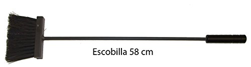 Imex der Fuchs 10042 Nützliche Set für Kamin, quadratisch (Blasebalg, 50 x 20 x 20 cm) schwarz - 4