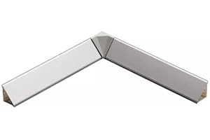 INFERRAMENTA Alzatine per Cucina | Spalletta Triangolare Inox | Diverse Misure | Complete di Accessori di Fissaggio 1 2 3 4 5 Metri (200 +100 cm)