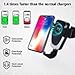 Produktbild Costume Wireless Car Charger Qi Schnelle Drahtlose Lade Auto Mount Schwerkraft Linkage Air Vent Telefon Halter für iPhoneXS/XS Max/XR (Schwarz)