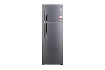 LG 360 Litres 2 Star Frost Free Inverter Double Door Refrigerator (GL-S402RDSY.DDSZEBN, Grey)
