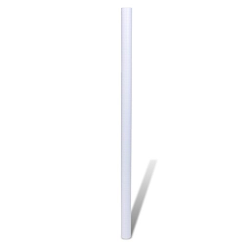 vidaXL Sichtschutzfolie Milchglasfolie mattierte Fensterfolie selbstklebend 0,9×10 m - 5